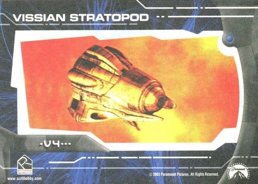 Star Trek Enterprise Season 2 Two 22nd Century Vessels Chase Card V4   - TvMovieCards.com