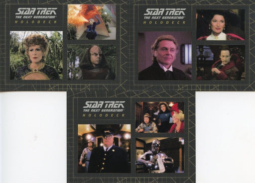 Star Trek TNG Complete Series 2 Best of the Holodeck Chase Card Set H1 H9   - TvMovieCards.com