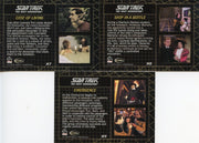 Star Trek TNG Complete Series 2 Best of the Holodeck Chase Card Set H1 H9   - TvMovieCards.com