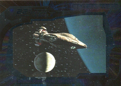Star Trek Enterprise Season 2 Two 22nd Century Vessels Chase Card V9   - TvMovieCards.com