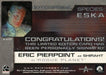 Star Trek Enterprise Season One 1 Autograph Card Eric Pierpoint Shiraht AA12   - TvMovieCards.com