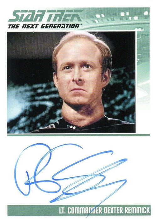 Star Trek TNG Portfolio Prints Autograph Card Robert Schenkkan   - TvMovieCards.com