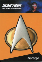 Star Trek TNG Complete Series 2 Communicator Pin Card CP6 Burton La Forge   - TvMovieCards.com