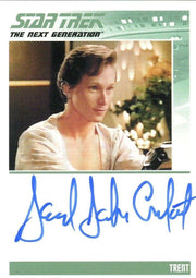 Star Trek TNG Portfolio Prints Autograph Card Leonard John Crofoot Trent   - TvMovieCards.com
