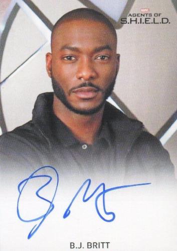 Agents of S.H.I.E.L.D. Season 2 B.J. Britt Autograph Card   - TvMovieCards.com