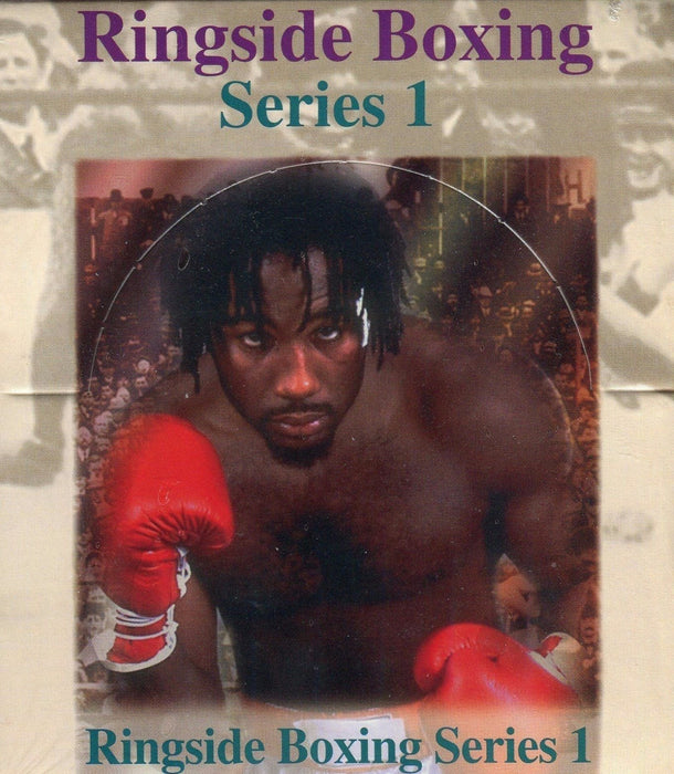 Ringside Boxing Series One Trading Card Box 1996 Sealed 24 Pack Box   - TvMovieCards.com
