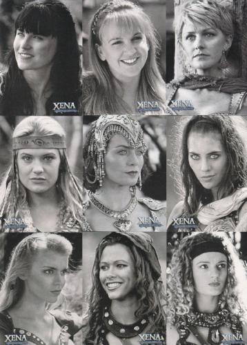 Xena Art & Images Women of Xena Chase Card Set WX1 - WX9   - TvMovieCards.com