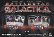 Battlestar Galactica Season One CP1 Promo Card   - TvMovieCards.com