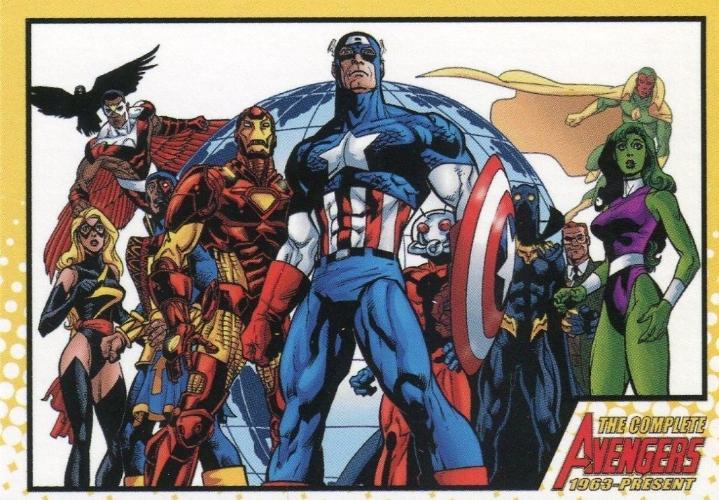 Avengers Complete 1963 to Present Single Promo Card SD06   - TvMovieCards.com