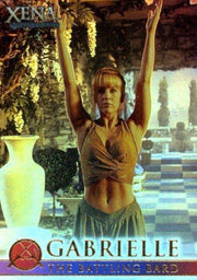 Xena Seasons 4 and 5 Gabrielle The Battling Bard Chase Card G7   - TvMovieCards.com