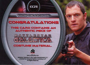 Battlestar Galactica Season Two Karl Agathon Costume Card CC25   - TvMovieCards.com