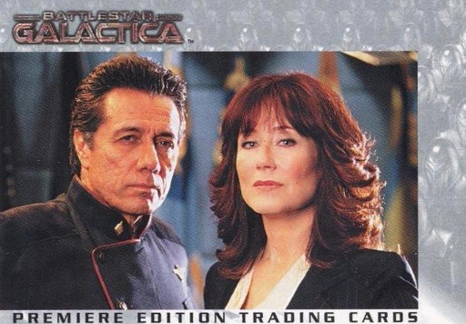 Battlestar Galactica Premiere Edition UK Promo Card   - TvMovieCards.com