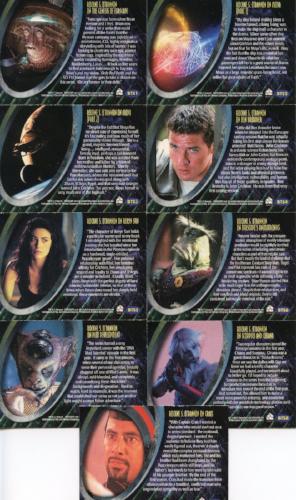 Farscape Season 1 Behind the Scenes Chase Card Set 9 Cards   - TvMovieCards.com