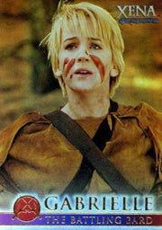 Xena Seasons 4 and 5 Gabrielle The Battling Bard Chase Card G6   - TvMovieCards.com