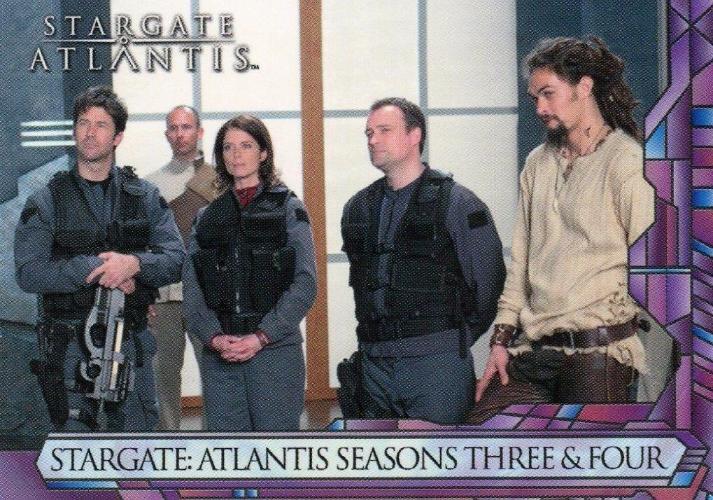 Stargate Atlantis Seasons Three & Four Promo Card P3   - TvMovieCards.com