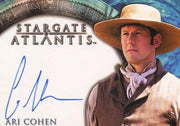 Stargate Atlantis Season One Ari Cohen Autograph Card   - TvMovieCards.com