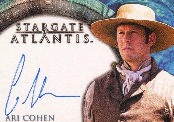 Stargate Atlantis Season One Ari Cohen Autograph Card   - TvMovieCards.com