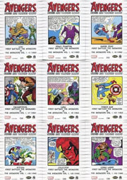 Avengers The Silver Age Classic Villains Chase Card Set CV1 - CV12   - TvMovieCards.com