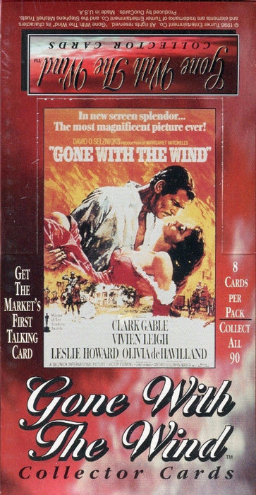 Gone With The Wind Movie Card Box 36 Packs Duocards 1996   - TvMovieCards.com
