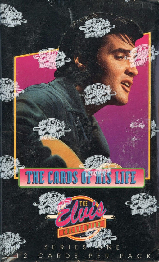 Elvis Presley The Cards of His Life Series 1 Trading Cards 36 Count Box