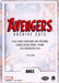 Avengers The Silver Age Comic Archive Cuts Chase Card AV63 #114/159   - TvMovieCards.com