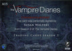 Vampire Diaries Season Three Susan Walters as Carol Lockwood Autograph Card A15   - TvMovieCards.com