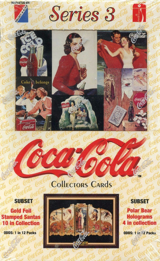 Coca Cola Coke Series Three Card Box 36 Packs Collect-a-Card 1994   - TvMovieCards.com