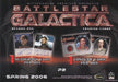 Battlestar Galactica Season One P2 Promo Card   - TvMovieCards.com