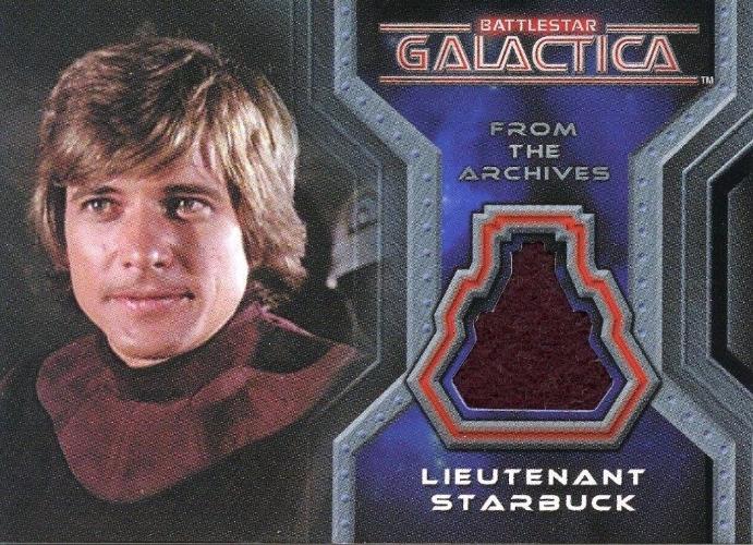 Battlestar Galactica Colonial Warriors Lieutenant Starbuck Costume Card CC2   - TvMovieCards.com