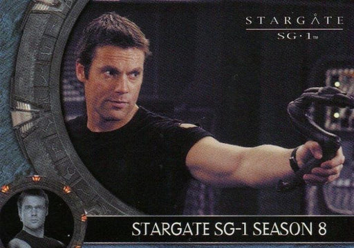 Stargate SG-1 Season Eight Promo Card UK   - TvMovieCards.com