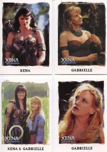 Xena Art & Images Promo Card Set   - TvMovieCards.com