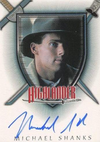 Highlander Complete Michael Shanks as Jesse Collins Autograph Card A12   - TvMovieCards.com