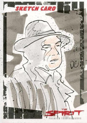 Spirit The Spirit Sketch Card by Daniel Cooney SK-6   - TvMovieCards.com