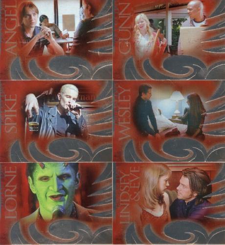 Angel Season 5 The Last Days Chase Card Set 6 Cards LD1 - LD6 Inkworks 2004   - TvMovieCards.com