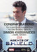 Agents of S.H.I.E.L.D. Season 2 Simon Kassianides Autograph Card   - TvMovieCards.com