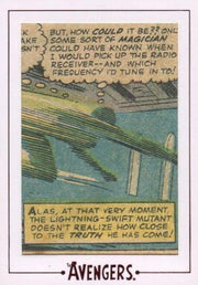 Avengers The Silver Age Comic Archive Cuts Chase Card AV21 #24/200   - TvMovieCards.com