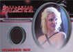 Battlestar Galactica Season Two Number Six Costume Card CC31   - TvMovieCards.com