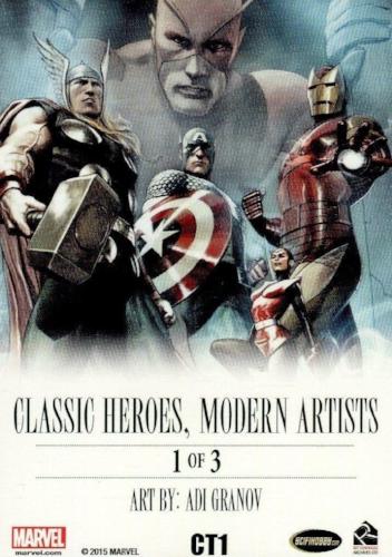 Avengers The Silver Age Case Topper Chase Card CT1 Adi Granov   - TvMovieCards.com