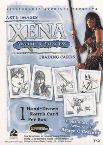 Xena Art & Images Promo Card P2   - TvMovieCards.com