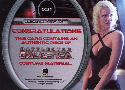 Battlestar Galactica Season Two Number Six Costume Card CC31   - TvMovieCards.com