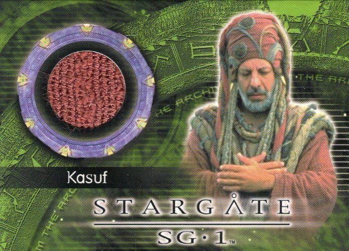 Stargate SG-1 Season Eight Kasuf Costume Card C34   - TvMovieCards.com