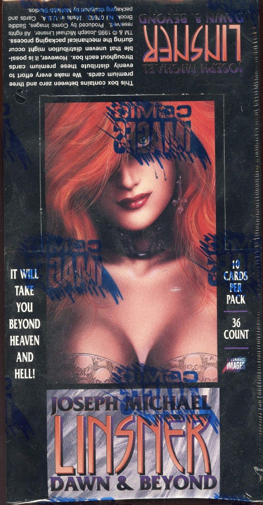 Dawn & Beyond Joseph Michael Linsner Card Box 36 Packs Comic Images 1995 - TvMovieCards.com