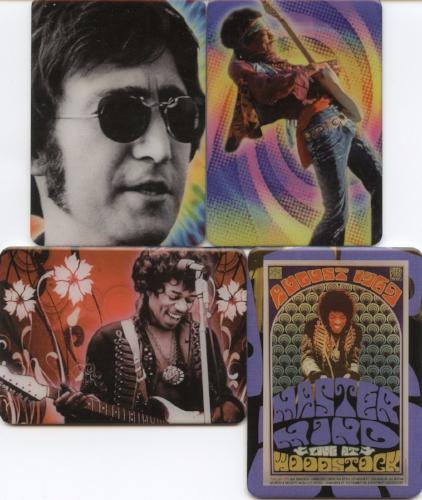 Woodstock Generation Rock Posters Metallogloss Chase Card Set   - TvMovieCards.com