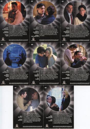Heroes Archives Heroes Generations Chase Card Set 8 Cards G1-G8   - TvMovieCards.com
