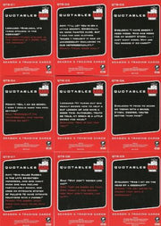 Big Bang Theory Season 5 Quotables Chase Card Set 9 Cards QTB1 -QTB9   - TvMovieCards.com
