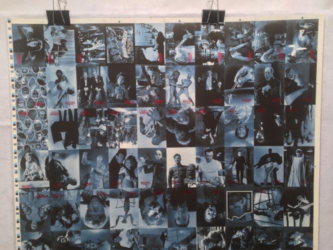 Universal Monsters of the Silver Screen Uncut Poster Size 90 Card Sheet   - TvMovieCards.com