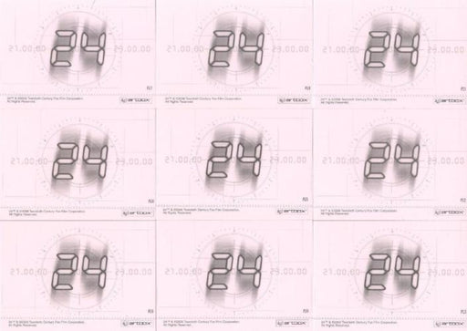 24 Twenty Four Season 4 Foil Puzzle Chase Card Set   - TvMovieCards.com