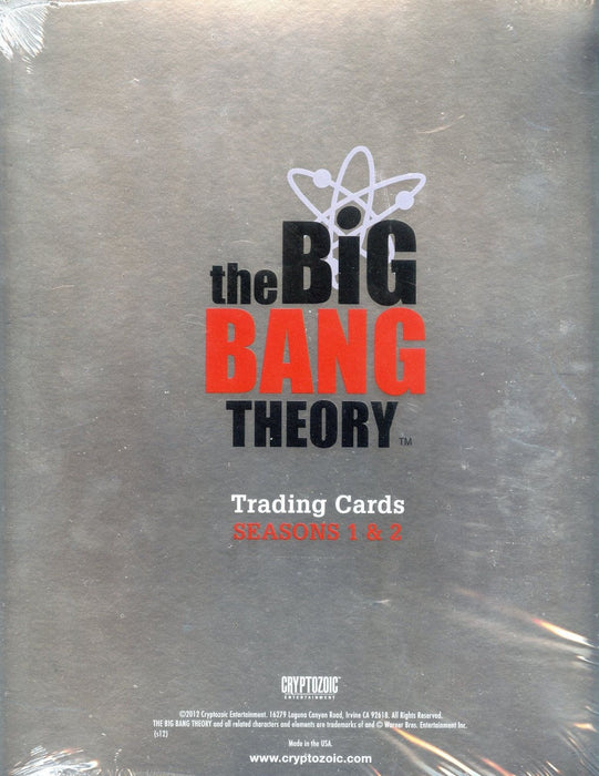 Big Bang Theory Seasons 1 & 2 Platinum Edition Card Album   - TvMovieCards.com