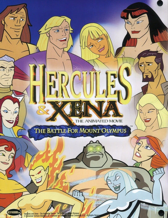 Xena & Hercules Animated Adventures Card Album Robert Trevor Autograph   - TvMovieCards.com