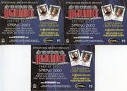 Highlander Complete Promo Card Set 3 Cards   - TvMovieCards.com